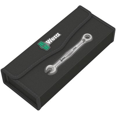 WERA 11-Piece Ratchet Combination Wrench Set Storage Case for JOKER6001, Compact 180x88x46mm, Durable Tool Organizer