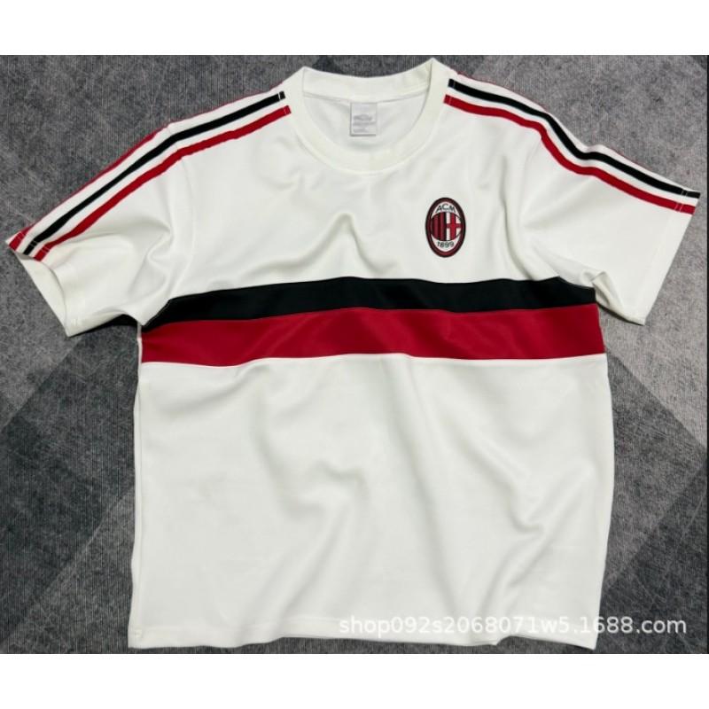 Unisex Retro Football Training Hoodie Thick Warm Sweatshirt AC Milan Barcelona Germany Argentina Fans