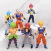 Figura de Son Goku Super Saiyan Anime Dragon Ball Goku DBZ Figura de Acción Modelo Regalos Figuras Coleccionables para Niños 18cm
