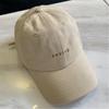 Unisex Baseball Hat Breathable Adjustable Fit Embroidered Lettering For Casual Sports Wear