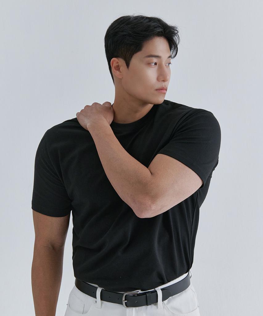 NINEZ Signature Heavy Mesh Muscle Fit T-Shirt (Type A)