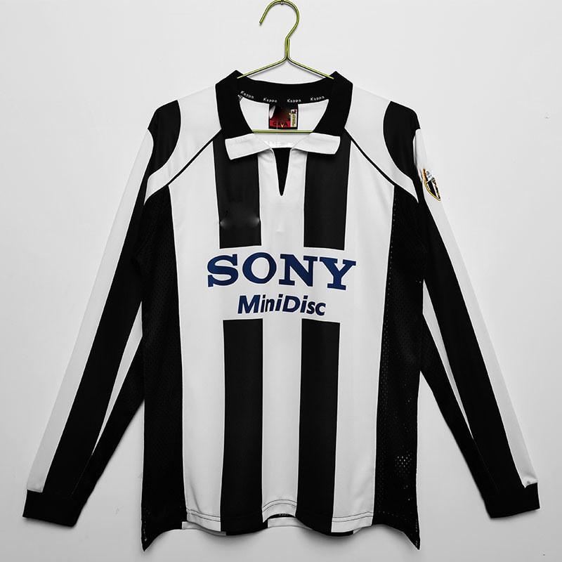 Long Sleeve Retro Football Jersey Men Classic Club National Team Style Sports Training Wear