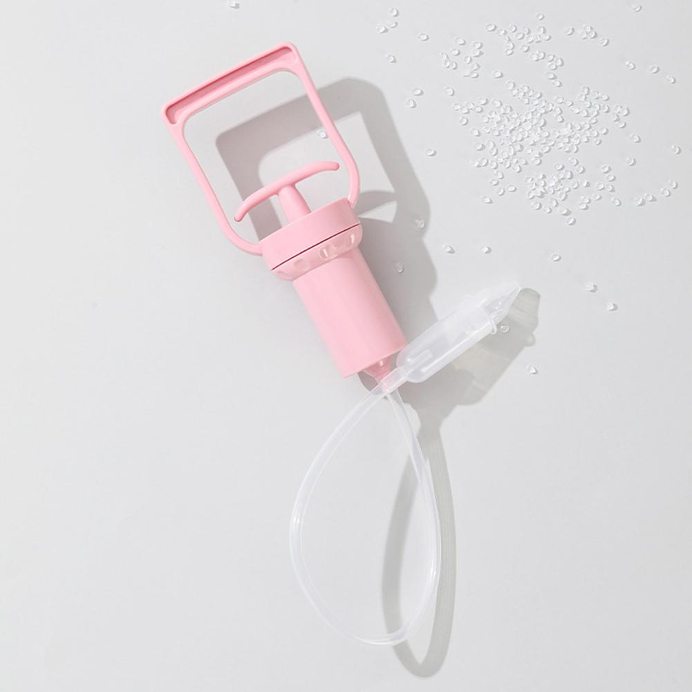 

Назальный отсасыватель для младенцев, ручная очистка отрицательным давлением для новорожденных, носовая слизь, носовые экскременты, заложенность носа, устройство для промывания носа розовый