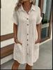 Women's Summer Loose Fit Short-sleeved Dress