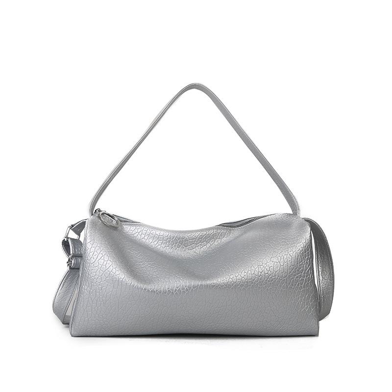 Large-capacity bag women's new summer versatile shoulder messenger bag is now popular textured commuter pillow bag