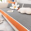 Cotton and Linen Modern Simple Sofa Cushion Sofa Towel Cover Cloth Cover All-inclusive Non-slip All-season Universal Seat Cushion Thickened