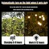 Outdoor solar powered firefly garden lights for Christmas, Halloween, New Year, outdoor courtyard decoration, and festive atmosphere at night