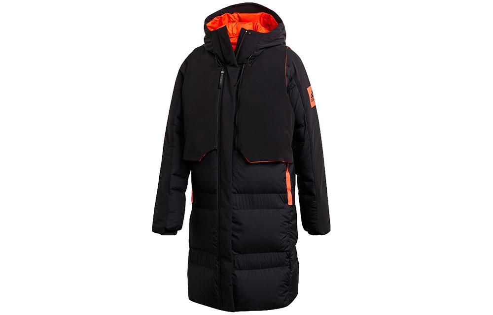 Adidas MYSHELTER Down Jackets Women s Black Hooded Thickened Other FR9529 M