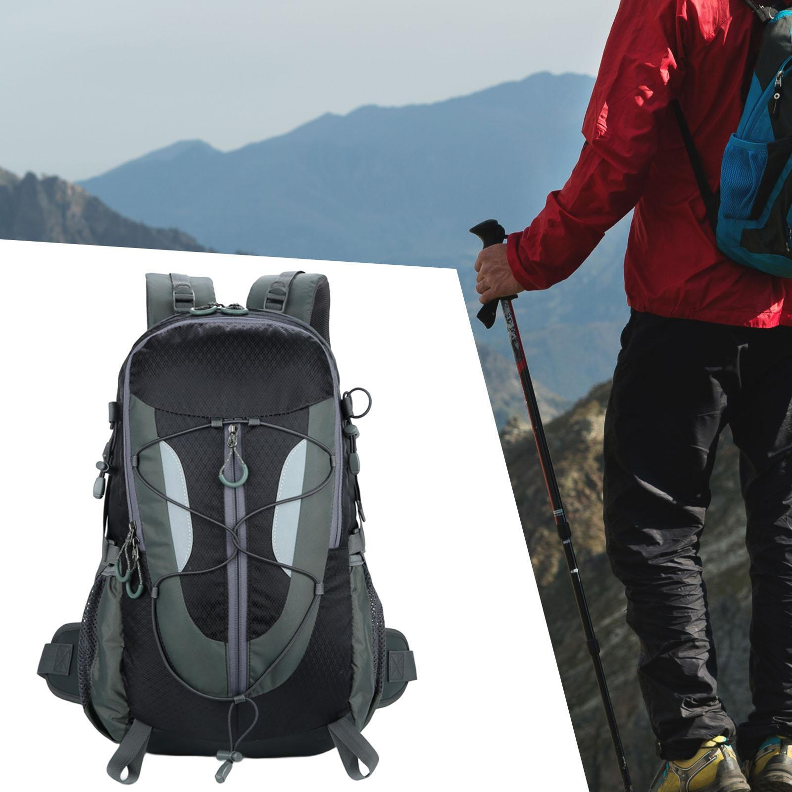 

Рюкзак для пеших прогулок, 30 л, водонепроницаемый, для путешествий, на открытом воздухе, для кемпинга, для альпинизма