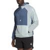 Adidas Jackets Men's Blue Hooded Moderate Other HZ9707