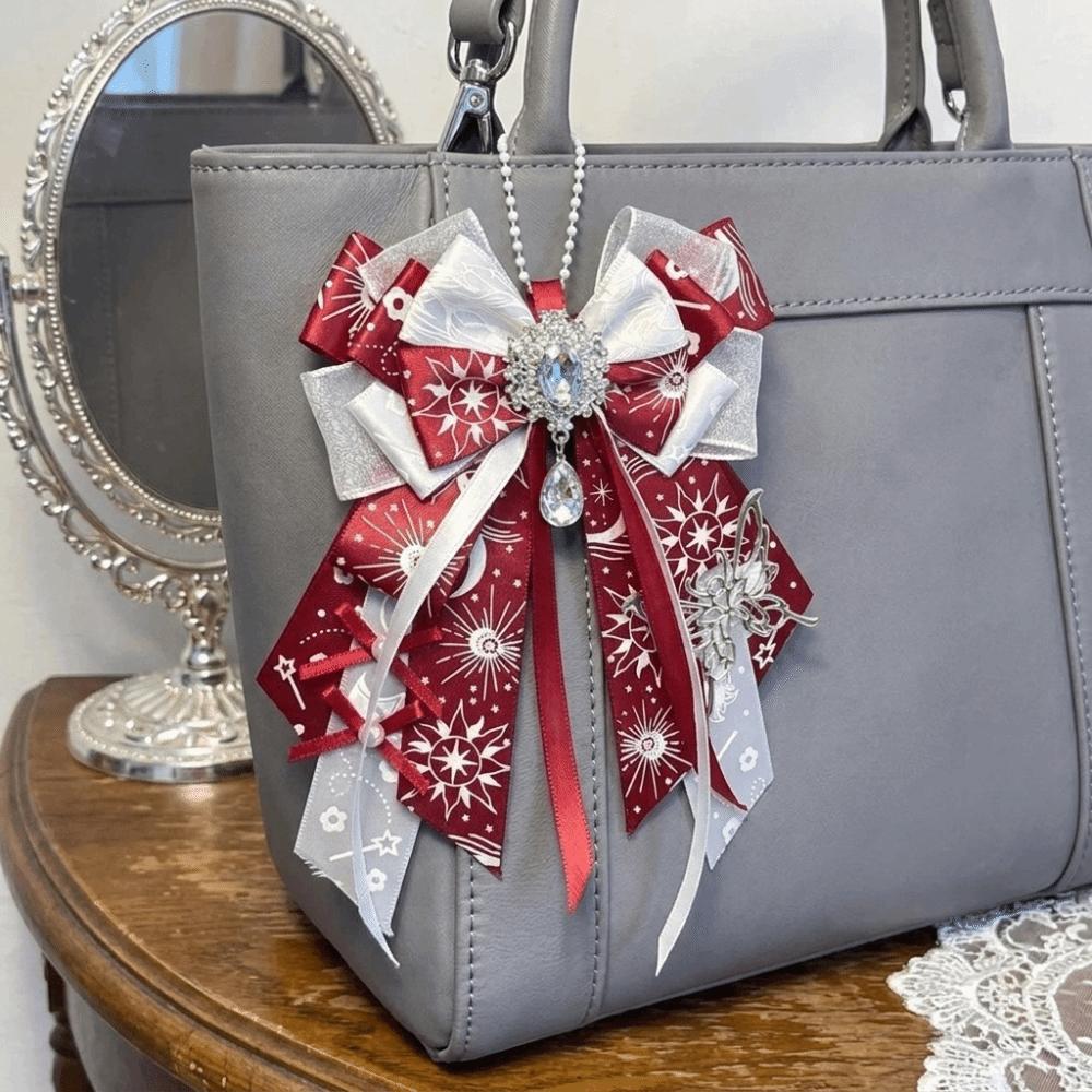 Tassel Lolita Bag Charm Rhinestone Itabag Decoration Sweet Pendant Daily Use