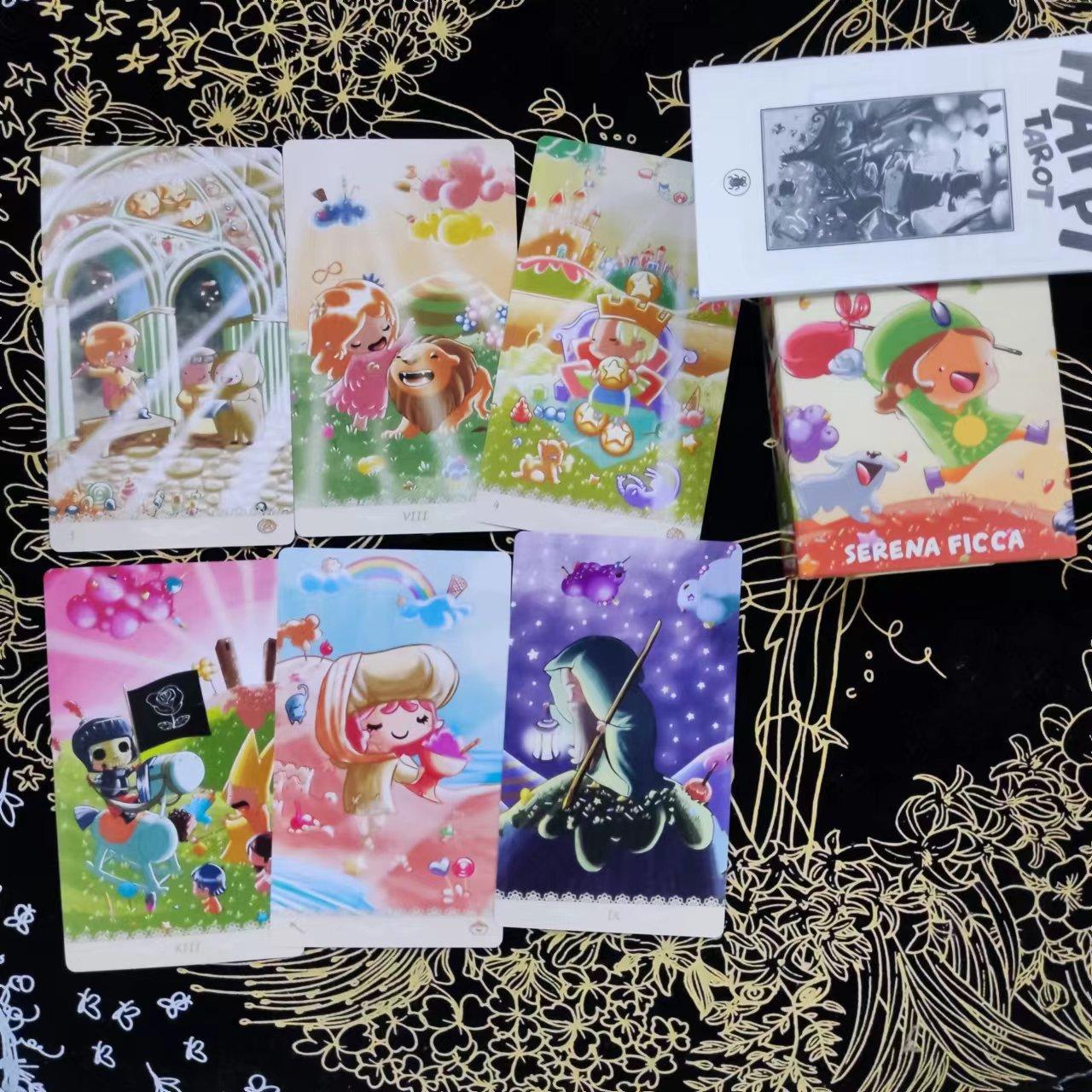 

Happy Tarot 12*7см 78шт с путеводителем