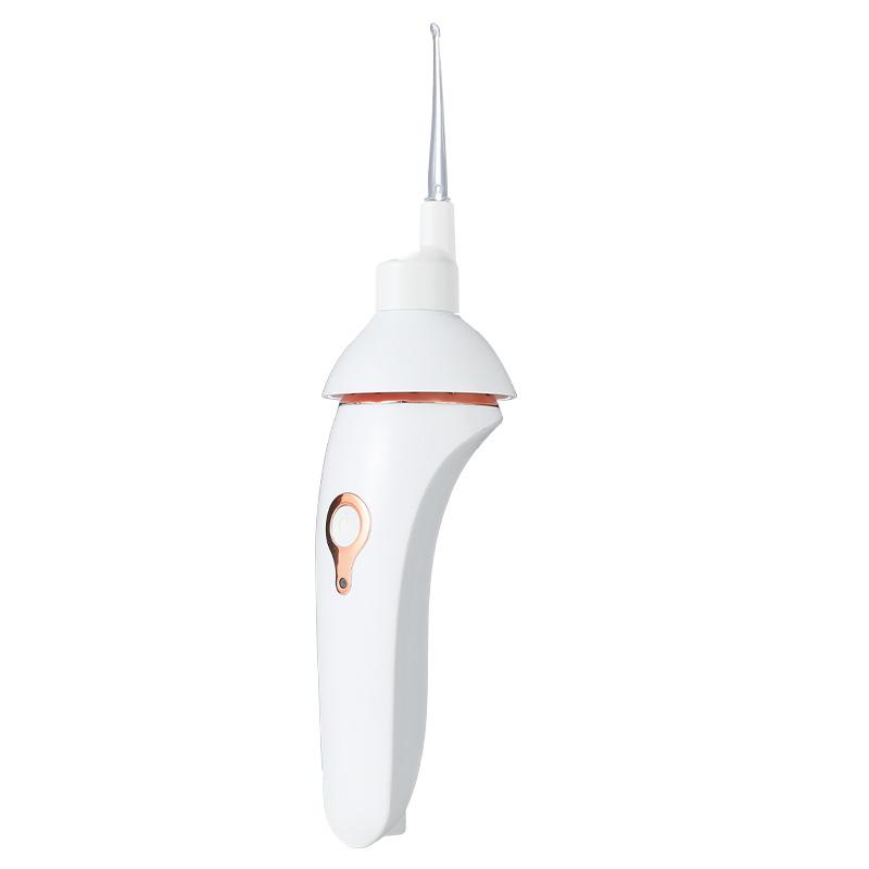 Electric Ear Wax Removal, LED Light Ear Vacuum Cleaner, Soft Silicone Ear Cleaner, Safe & Painless Ear Suction Device, Ear Care белый