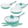Genius Cerafit Revolution Frying Pan Set, 7 Pieces (A06456)