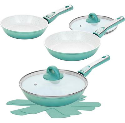 Genius Cerafit Revolution Frying Pan Set, 7 Pieces (A06456)