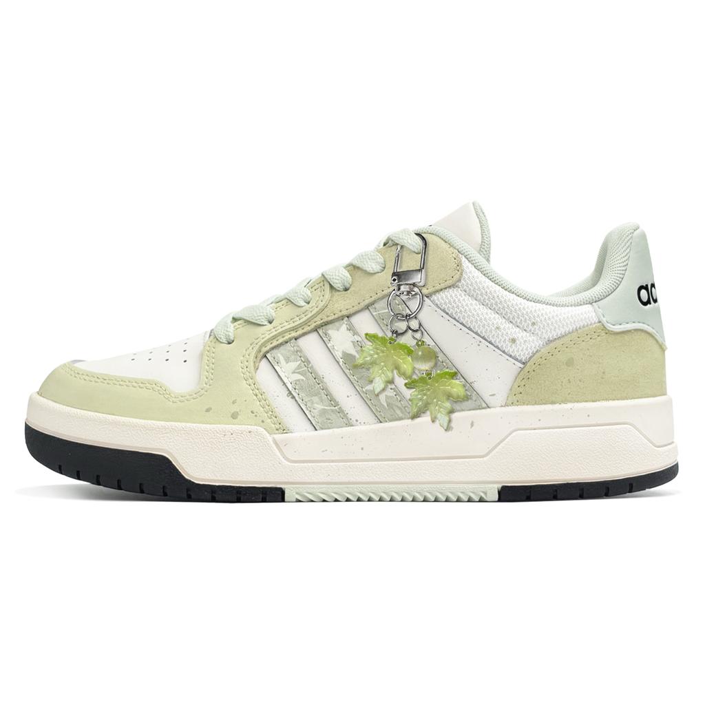 Adidas ENTRAP Relax And Breathe, First Year Culture V Low top Skateboard Shoes Unisex Green JI2546(TeamTwo-)