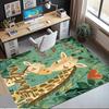 Custom Name Giraffe Printed Carpet,Rug for Office Chair Living Room Bedroom Kitchen Room Decor Gifts.