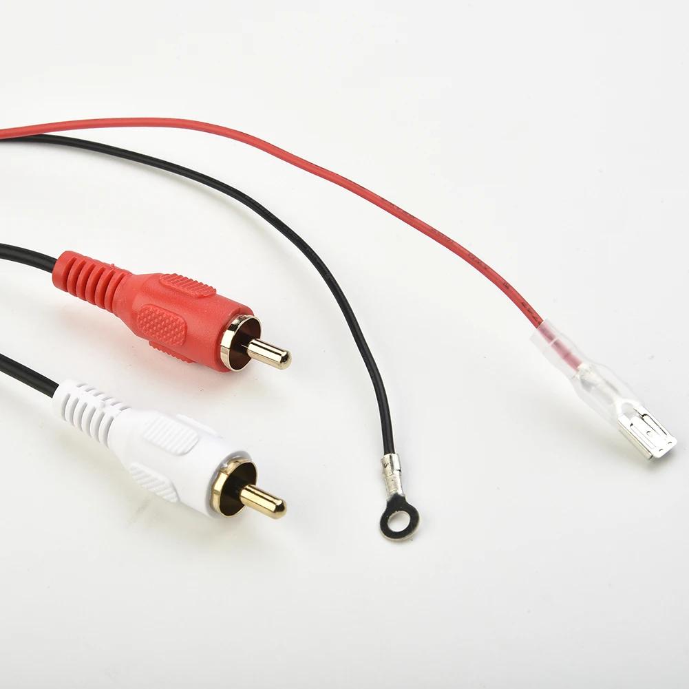 Car Wireless Bluetooth-Receiver Modules Bluetooth- 5.0 Music Radio Stereo Audio Cable Adapters 2RCA Connectors Music AUX Adapter