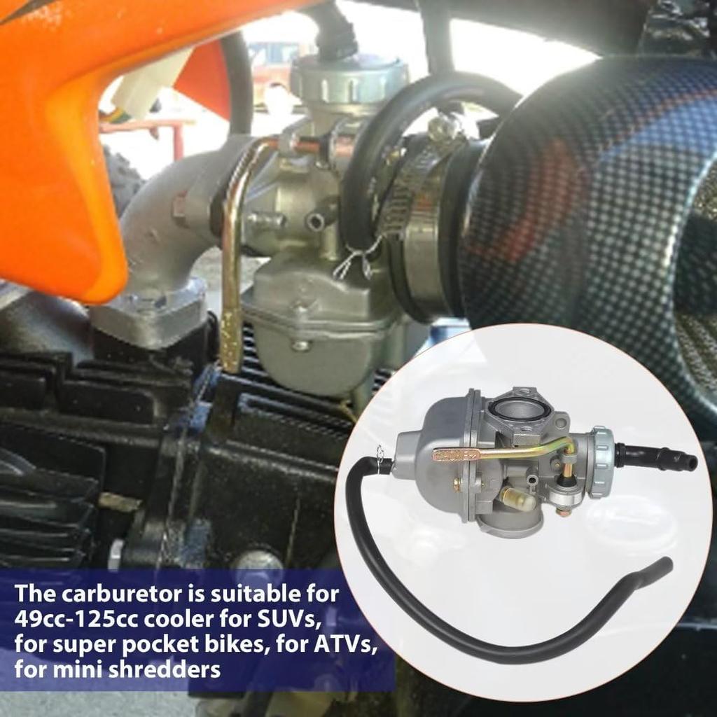 Carburetor For Coolster 49cc 50cc 70cc 90cc 100cc 110cc 125cc Pit Bike Dirt Bike Super Bike ATV Complete Carb