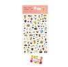 Made In Japan for Sticker Exchanges and Toy Poodle Design with Sparkling Gold Foil A Made of PET Material That Allows the Background To Show Great for