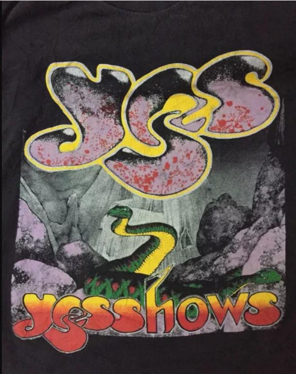 SALE 1991 Yes Band Rock N Roll Tour Black Men Women S-234XL T-Shirt Unisex T-Shirt M