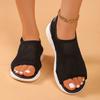 Women's Sandals Fashion Casual Sport Sandals Summer Breathable Mesh Sandals Outdoor Non Slip Beach Sandalias Sandalias De Mujer
