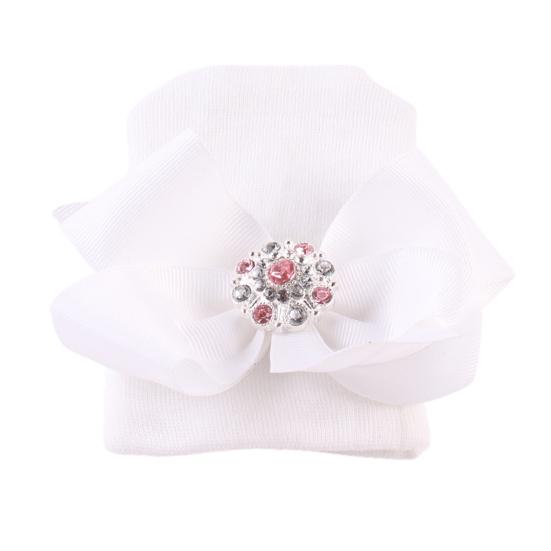 

Шляпа для малышей, влагостойкая дышащая детская одежда, шапка для новорожденных в больнице для ребенка белый