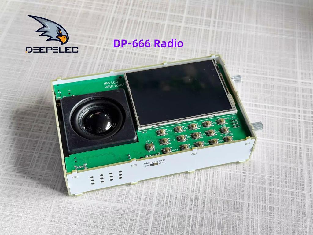 TEF6686 High Sensitivity DSP Radio - Full Band AM/FM/Shortwave DP-666