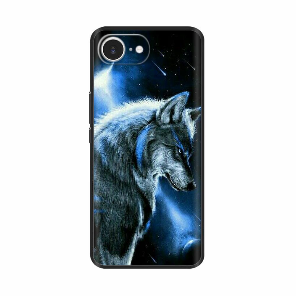 Silicone Phone Case For For iPhone 16E iPhone16E SE 2025 SE4 5G Soft Black Shockproof Shell Protection Back Cover Cases Coque