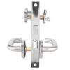 Stainless Steel Aisle Handle Lock Door Lock Kit for Fire Emergency Exit Corridor