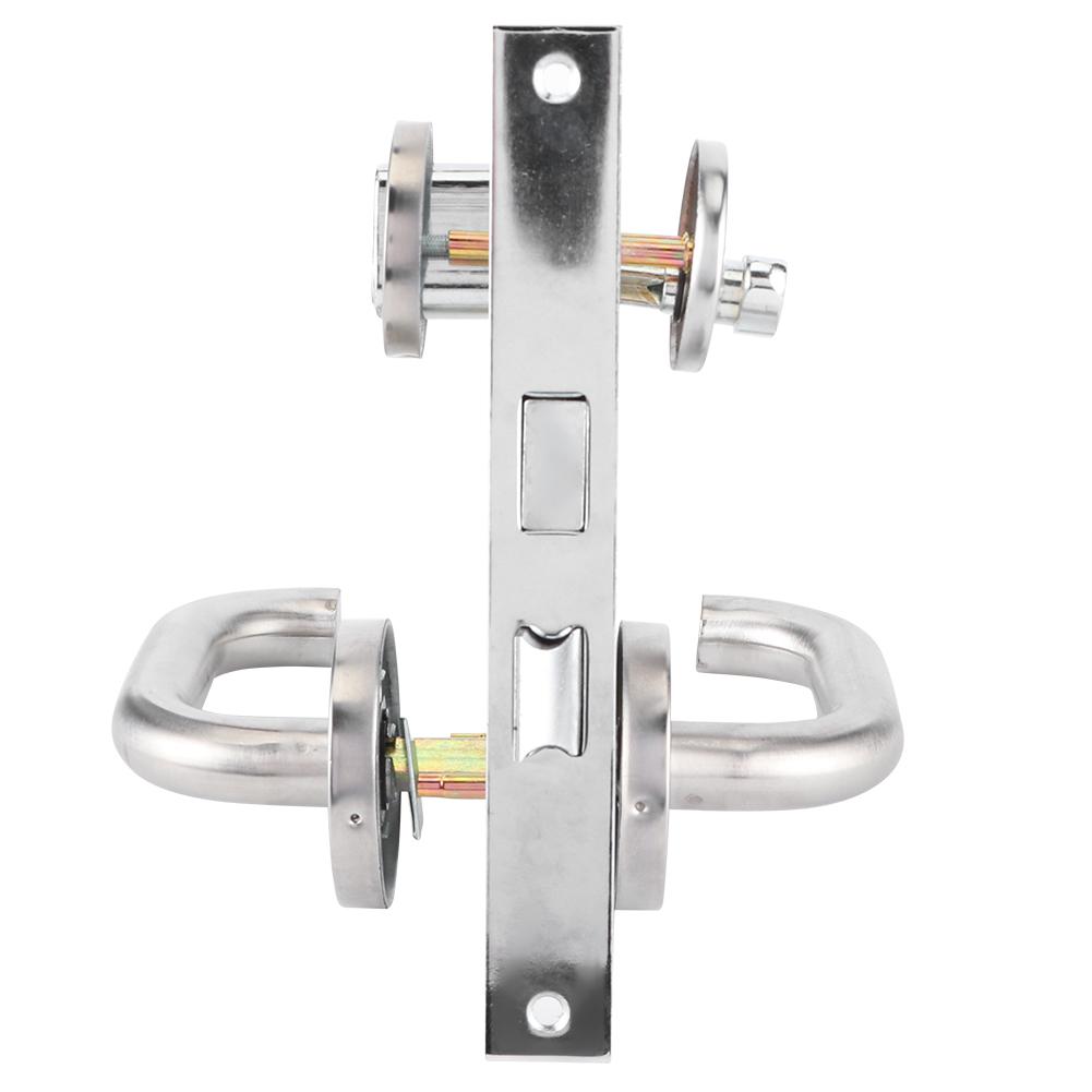 Kit de blocare a ușii pentru mâner de culoar din oțel inoxidabil pentru coridorul de ieșire de urgență în caz de incendiu