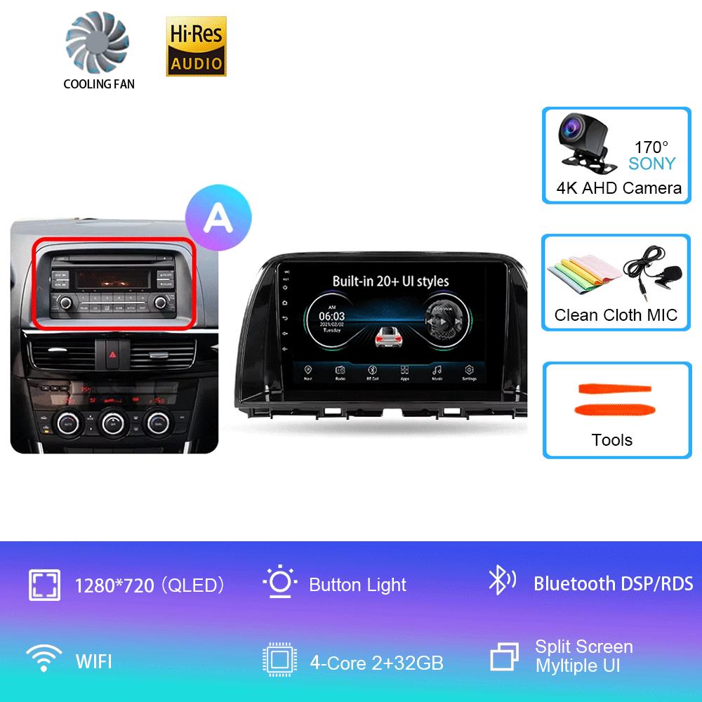 

Android 14 Автомобильное радио для Mazda CX5 CX-5 CX 5 2012 - 2015 Мультимедийный видеоплеер Навигация стерео GPS Нет 2din 2 din dvd CHINA
