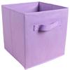 Foldable Open-Top Toy Storage Bin and Wardrobe Organizer