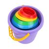 Piramida Sombrero Wieża Foremki Do Piasku Wiaderko Ruchoma Rączka