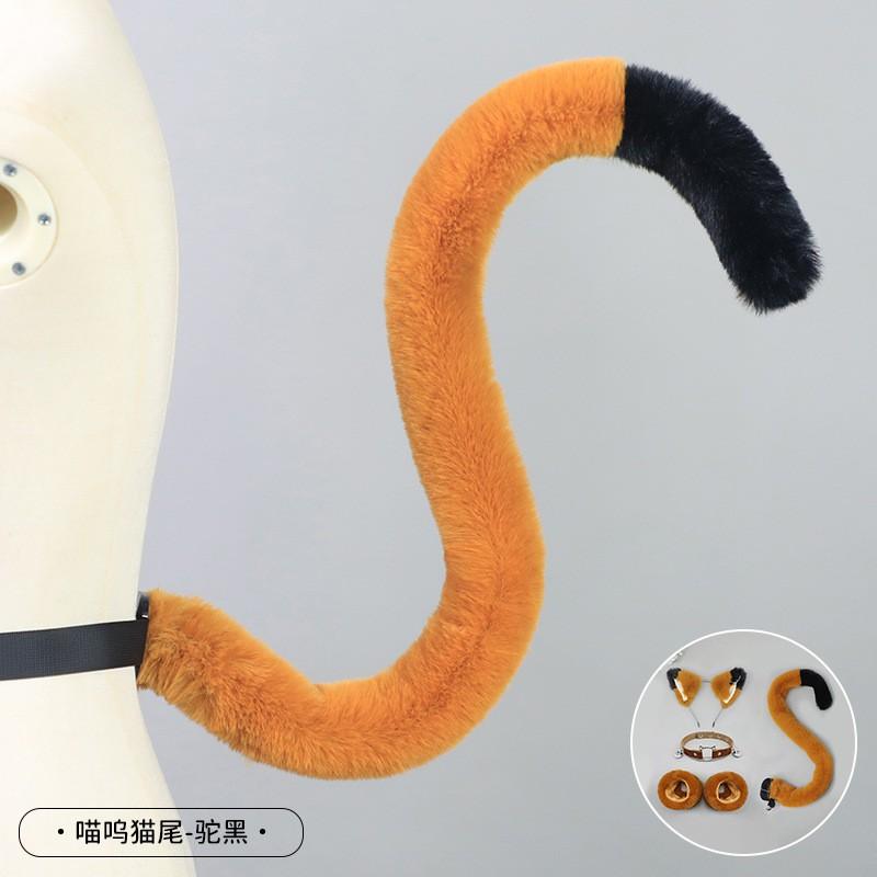 Bandeau Oreilles de Chat Lolita Peluche Fait Main Pince à Cheveux Renard Accessoire Animal Kawaii Femmes Filles
