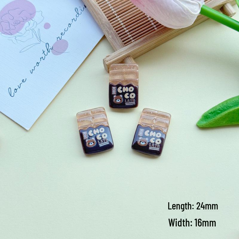 Cartoon Glitter Bear Resin DIY Jewelry Phone Case Cream Glue Hair Accessories Handmade Kit