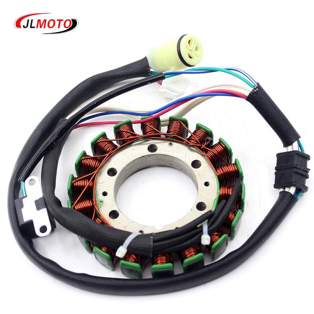 Stator Coil Magneto Generator Pulser Fit For Yamaha ATV Quad Bike Warrior 350 YFM350 02-05 YFM350X Y35005