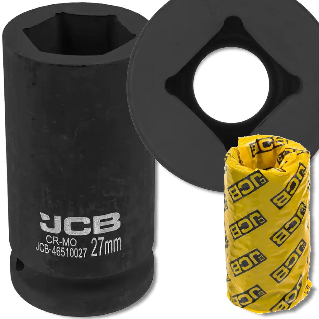 JCB 3/4" Cr-Mo Deep Impact Socket 6-Point 27mm