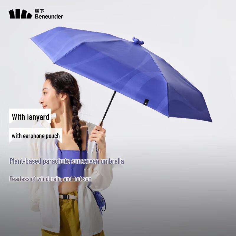 Beneath the Banana Tree Portable 5-Fold Sun/Rain Umbrella