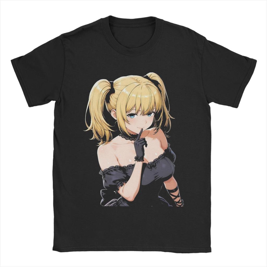 Men T Shirt Grok Ani Sticker Waifu Anime  T-Shirts Hipster Summer Tee Shirt Aesthetic Casual Cotton Clothes Birthday Gift