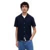 Tommy Jeans Mens Linen Short-Sleeved Shirt
