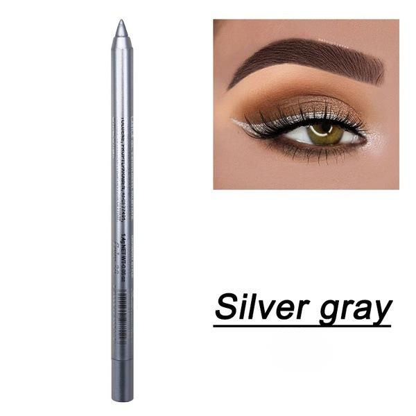MultiColor Shimmery Eyeliner Pencil Gel Eyeliner 4-in-1 Colored Eyeliner Eye Shadow and Eyebrow Pencil Waterproof and Long Lasting