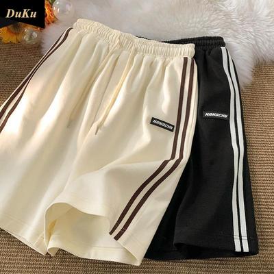 Pantaloncini sportivi Five Points da donna, estivi, sottili, larghi, di grandi dimensioni, a vita alta, casual, a gamba dritta