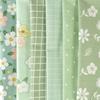 Floral Print Fabric Perfect for and Other Stylish Crafts 6-Piece Set, Patchwork, Crafts,