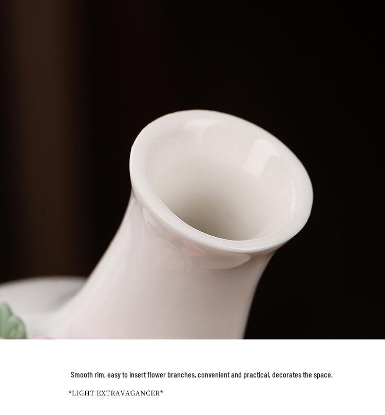 Handgefertigte Keramik-Blumenvase – Ideal für festliche Geschenke und kreative Wohnkultur