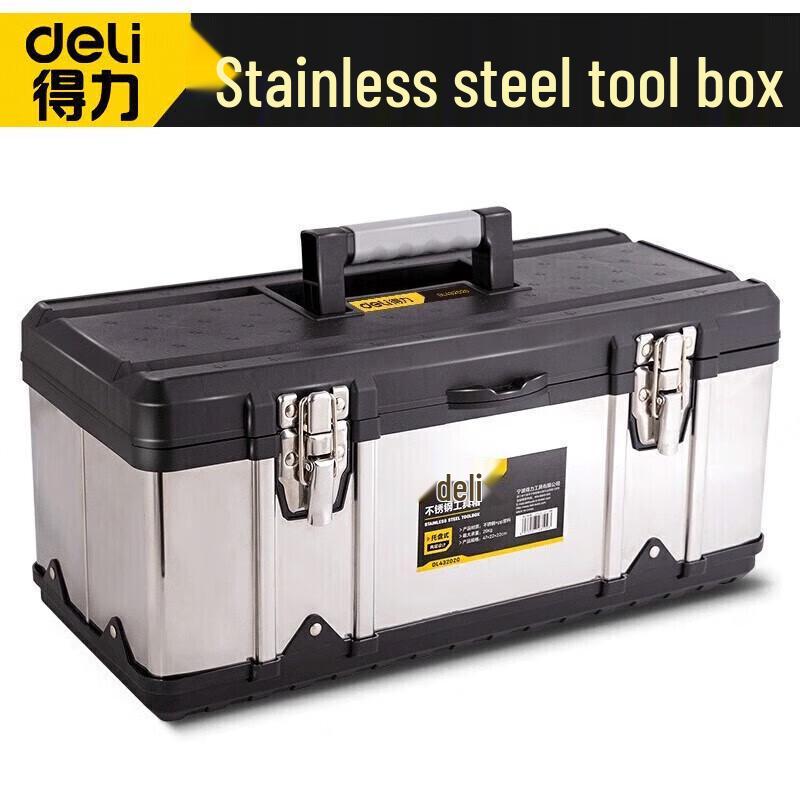 

Deli DL432717 Stainless Steel Toolbox
