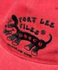 Poteulipailjeu Piece Ceramic 6-Panel Cap (Pink Red)