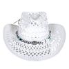 Fashionable Wide Brimmed Sun Hat With Openwork Braided Design Lightweight Paper Straw For Women Men Outdoor