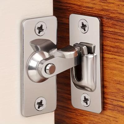 Durable 304 Stainless Steel Door Lock Latch - High-Security Home Protection - Rust-Resistant, Easy Install - For Long-Lasting