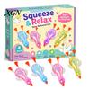Stress Relief Toy 1 Set Squeeze Duck Rabbit Animal Love Heart Pinch Reduction Gadget Sensory Soft Stretchy Ball Relaxation Fidget Party Favors Tool